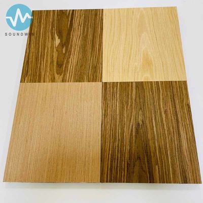 Bom painel de micro perforação decorativo painel de parede de madeira reduz os ecos para o auditório