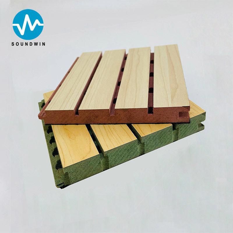 Painéis acústicos de parede Mdf para sala de reuniões