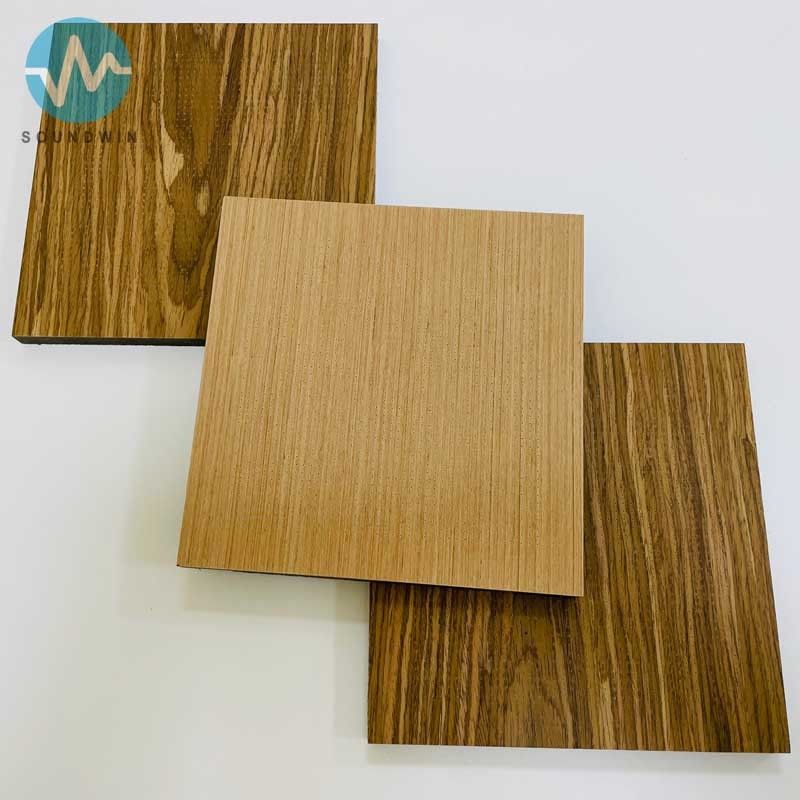 Bom painel de micro perforação decorativo painel de parede de madeira reduz os ecos para o auditório